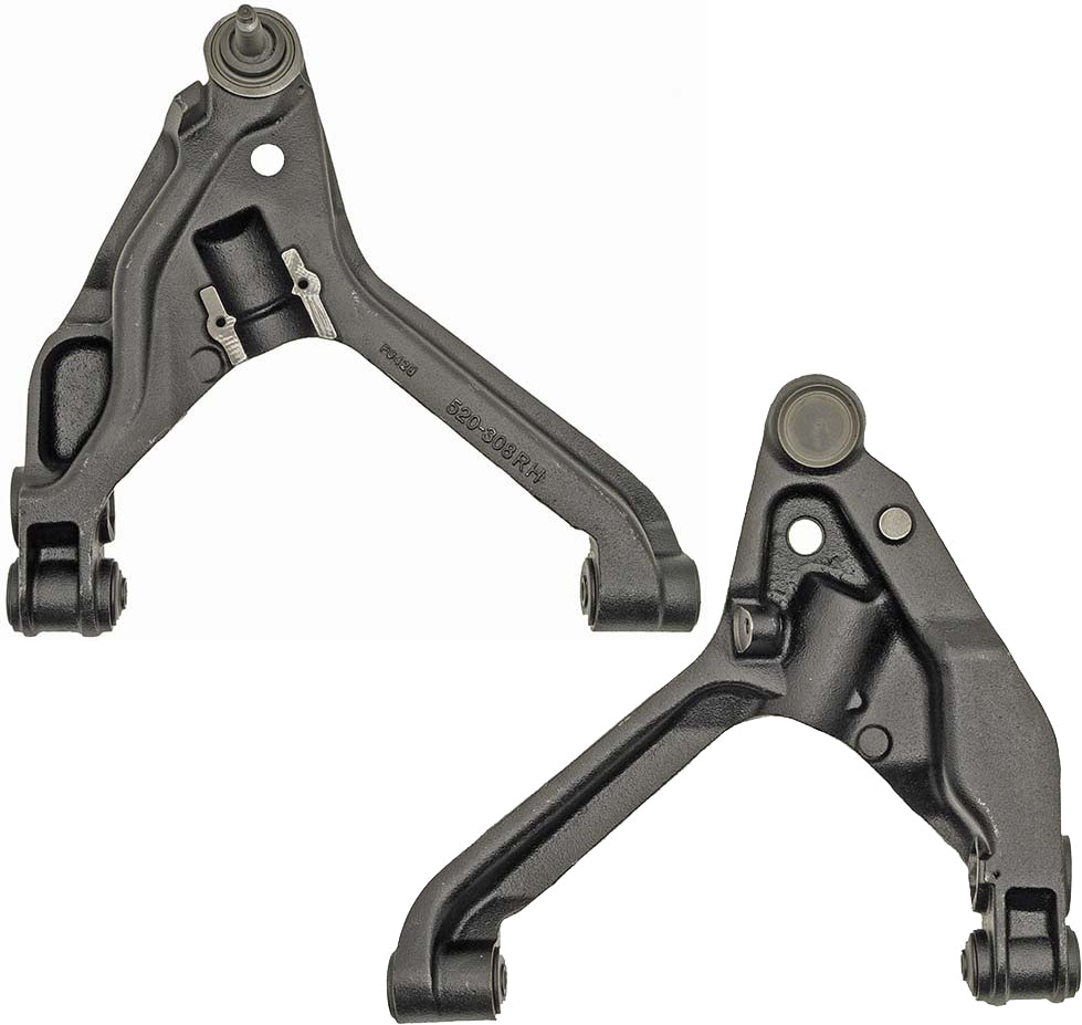 SET-RB520308 Front, Driver and Passenger Side, Lower Control Arm