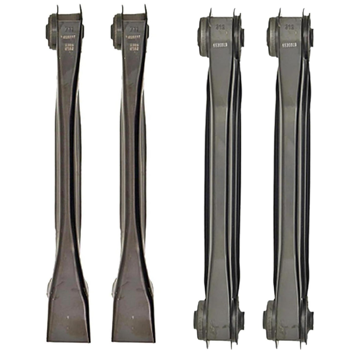 SET-RB520319-F Front, Driver or Passenger Side, Lower and Upper Control Arm