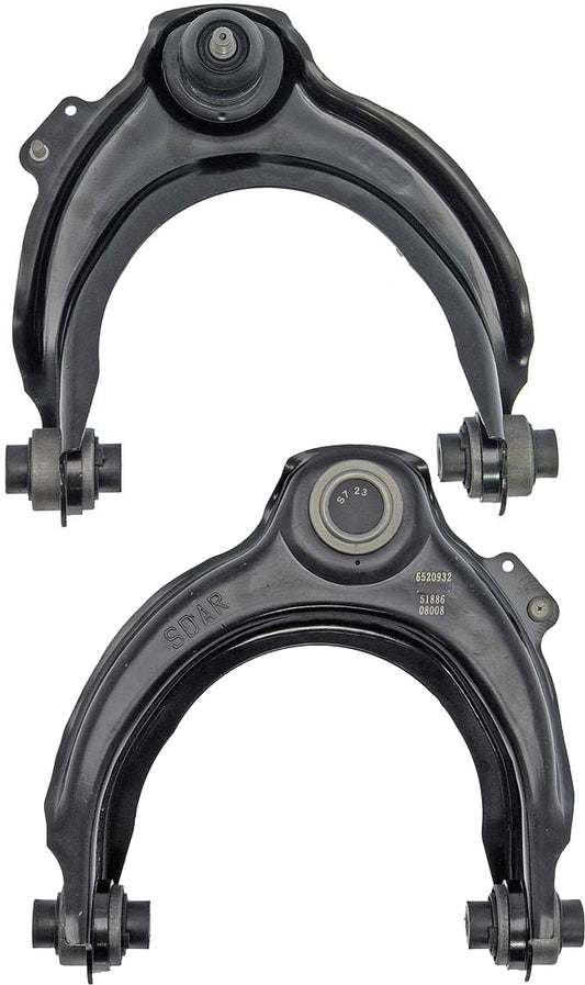SET-RB520932 Front, Driver and Passenger Side, Upper Control Arm
