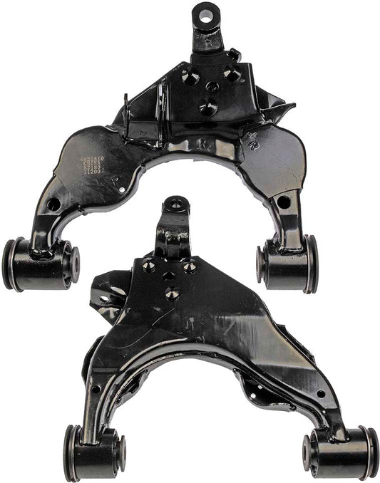 SET-RB521810 Front, Driver and Passenger Side, Lower Control Arm