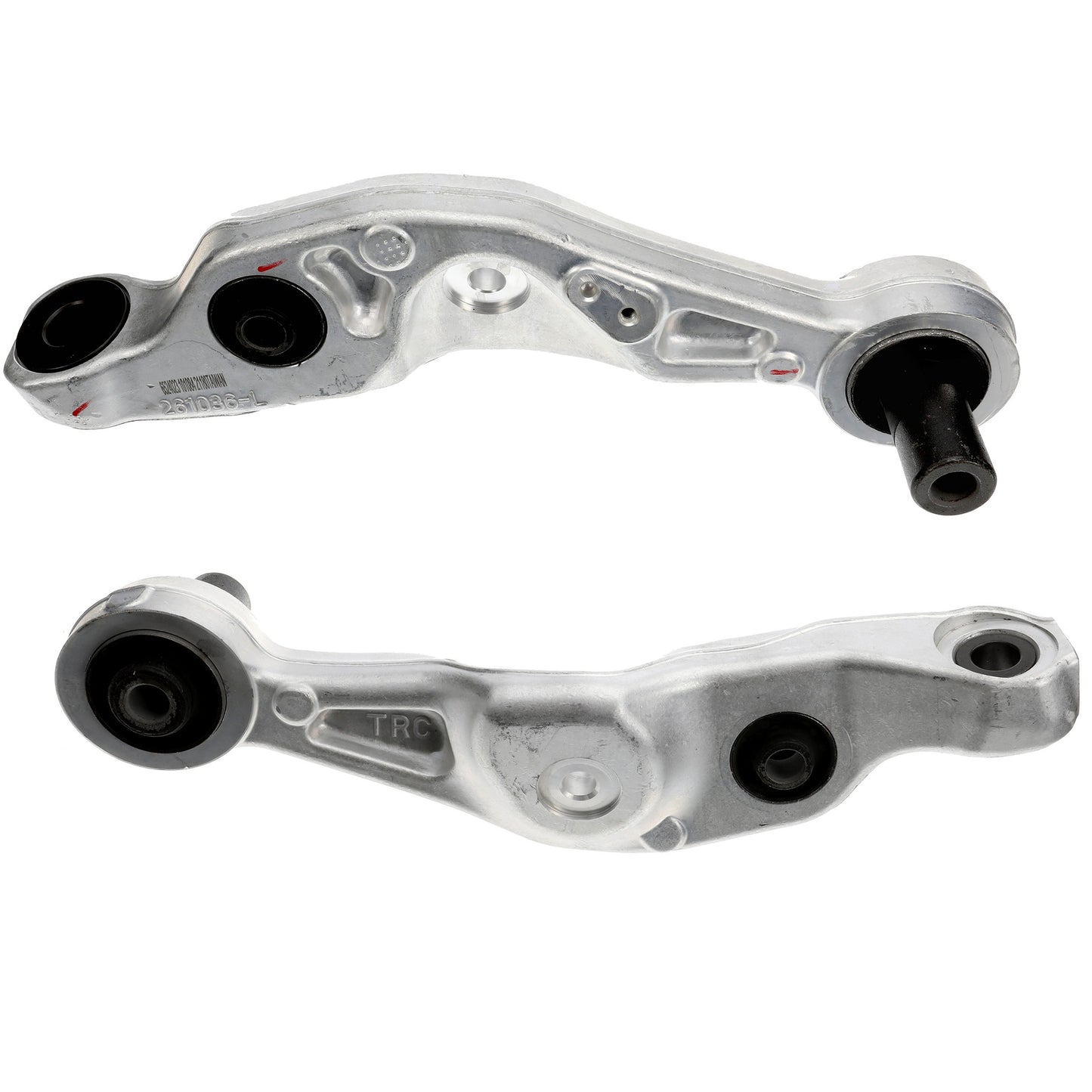 SET-RB524023-F Front, Driver and Passenger Side, Lower, Rearward Control Arm, OE Solutions Series