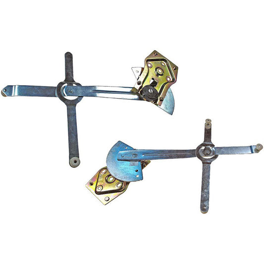 SET-RB740435 Front, Driver and Passenger Side OE Solutions Series Power Window Regulator, Without Motor