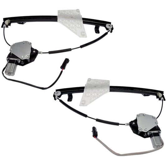 SET-RB741597 Задний стеклоподъемник со стороны водителя и пассажира, серия OE Solutions, с электродвигателем