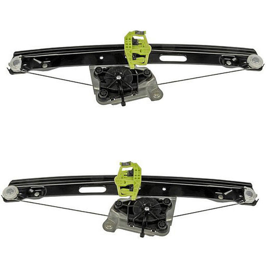SET-RB749468-R Rear, Driver and Passenger Side OE Solutions Series Power Window Regulator, Without Motor