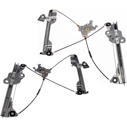 SET-RB752060 Передний стеклоподъемник со стороны водителя и пассажира, серия OE Solutions, без мотора