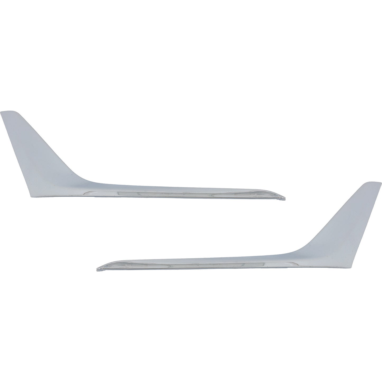 Rear, Driver and Passenger Side, Lower Bumper Trims, Primed, Sedan