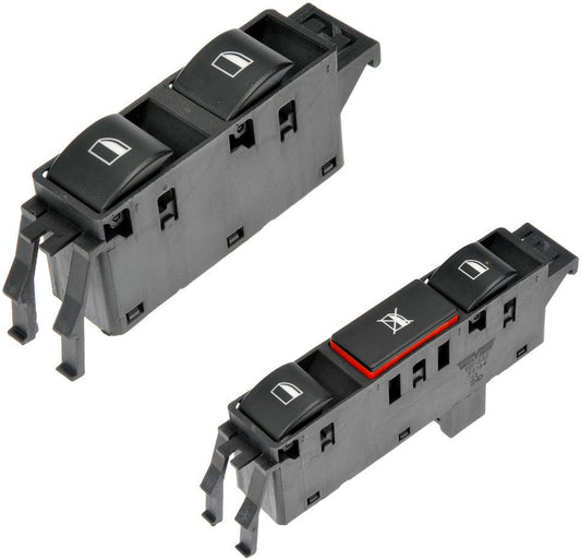 SET-RB901525-F Front, Driver and Passenger Side OE Solutions Series Window Switch Black