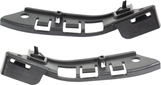 Front, Driver and Passenger Side, Outer Bumper Brackets, Cover Bracket