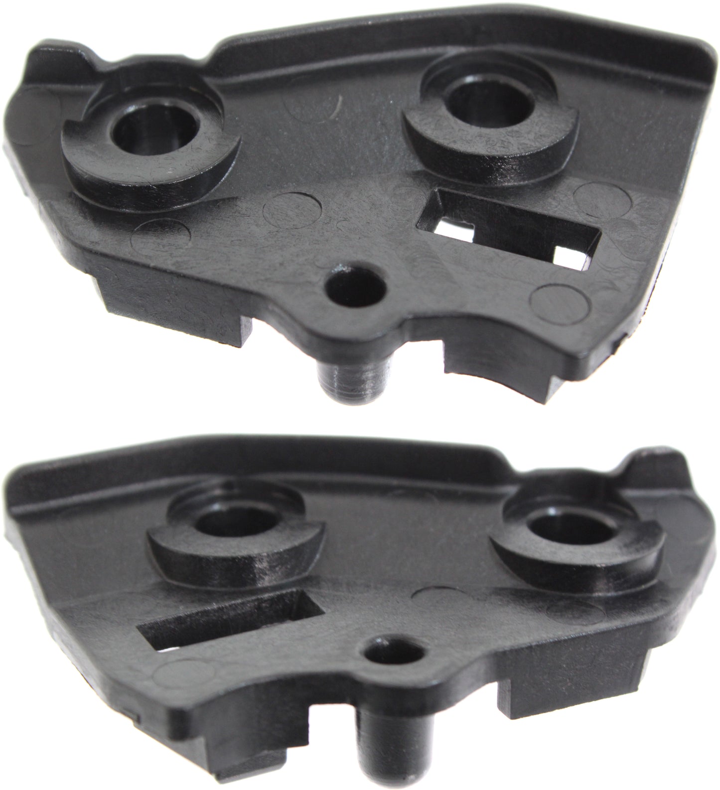 Front, Driver and Passenger Side, Inner Bumper Brackets, Cover Bracket