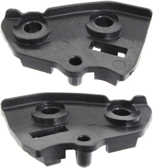 Front, Driver and Passenger Side, Inner Bumper Brackets, Cover Bracket