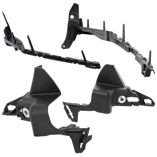 Front, Driver and Passenger Side Bumper Cover Support, Side Cover and Lower Reinforcement