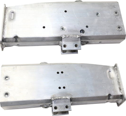 Front, Driver and Passenger Side Bumper Brackets, Energy Absorber