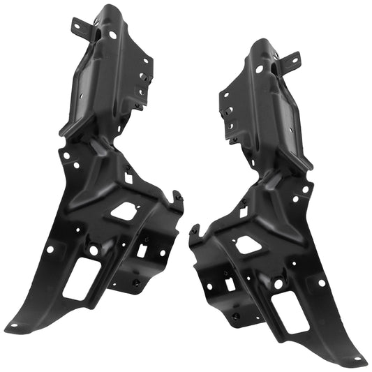 Front, Driver and Passenger Side, Outer Bumper Brackets