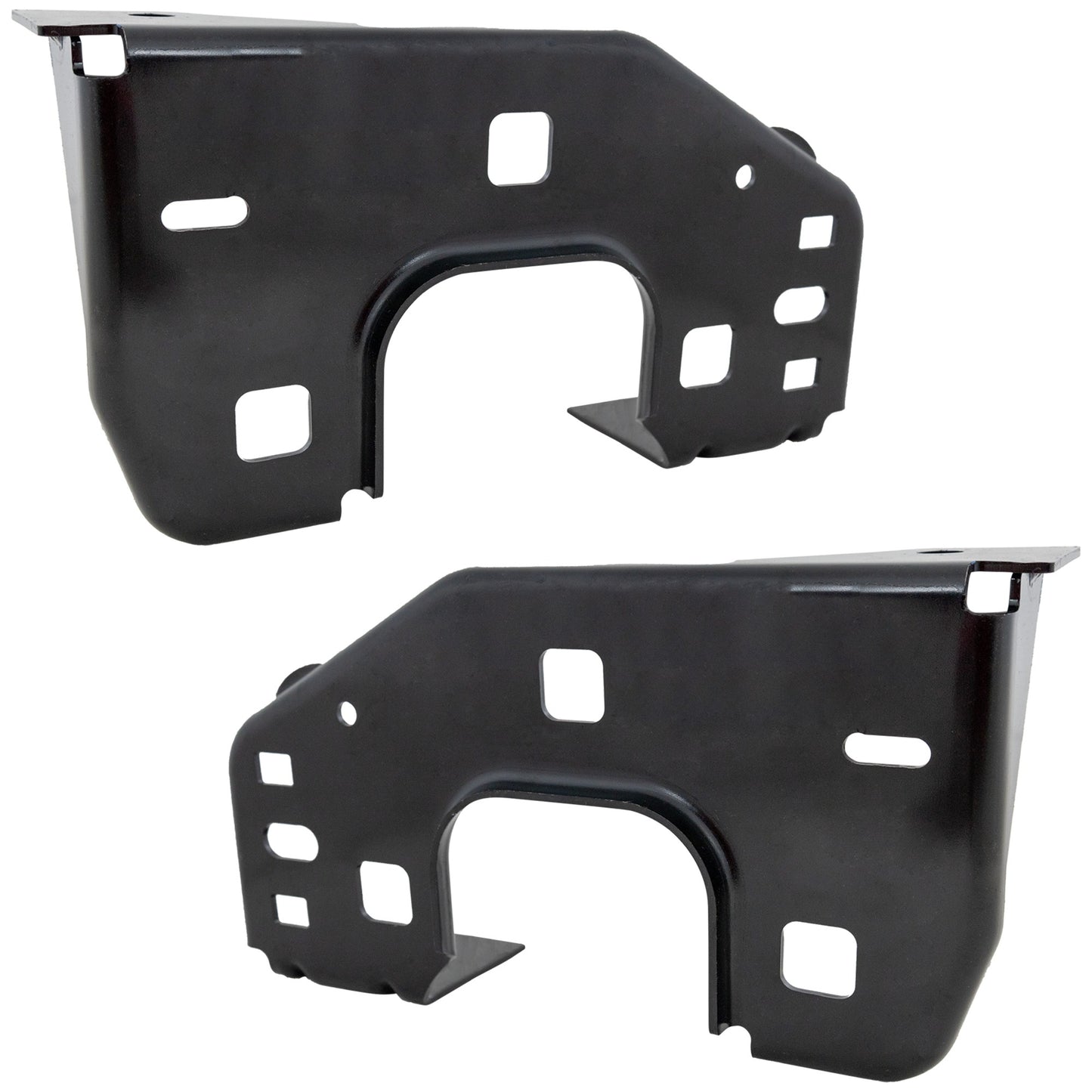 Front, Driver and Passenger Side, Inner Bumper Brackets