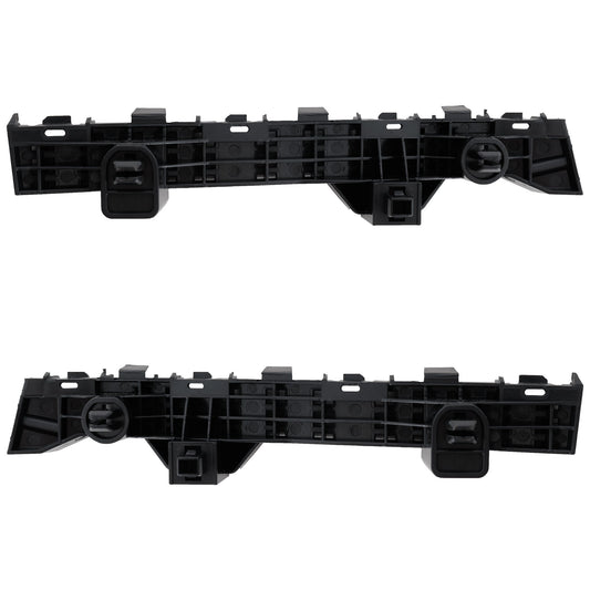 Front, Driver and Passenger Side Bumper Bracket, Under Fenders