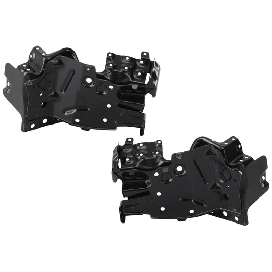 Front, Driver and Passenger Side Bumper Brackets, Upper Fascia Support Bracket