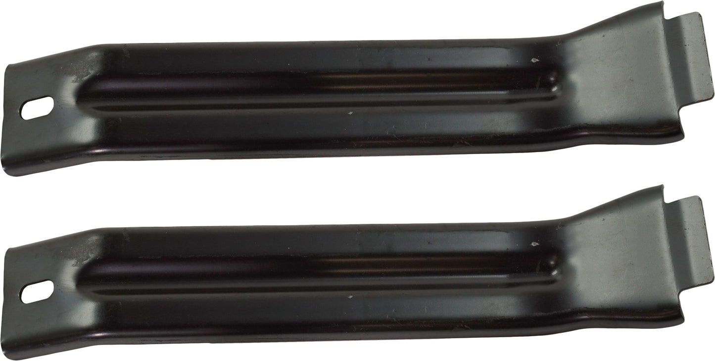 Front, Driver and Passenger Side, Outer Bumper Brackets, Support Brace