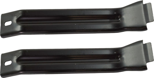 Front, Driver and Passenger Side, Outer Bumper Brackets, Support Brace