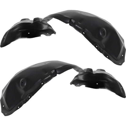 Front, Driver and Passenger Side, Fender Liner