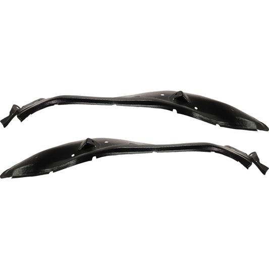 Front, Driver and Passenger Side, Fender Liner, RWD