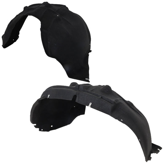 Front, Driver and Passenger Side, Fender Liner