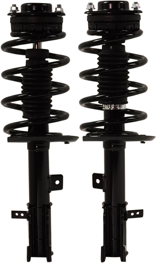 Front, Driver and Passenger Side Fully Loaded Strut, Convertible, AWD/FWD