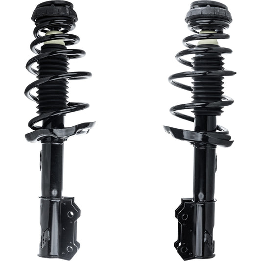 Front, Driver and Passenger Side Fully Loaded Strut, FWD