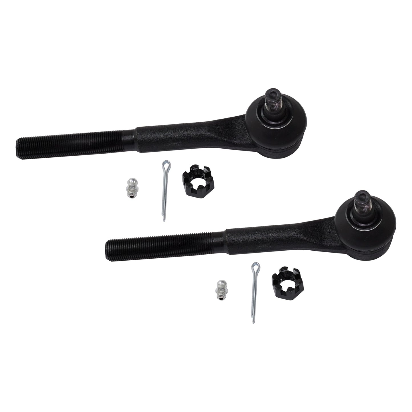 Front, Driver and Passenger Side, Outer Tie Rod Ends