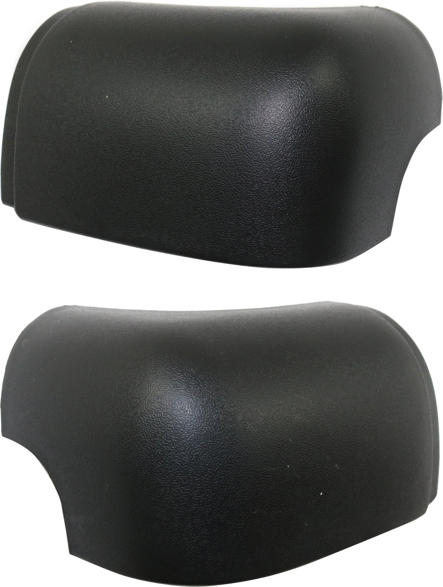 Задний бампер со стороны водителя и пассажира, грунтованная сталь