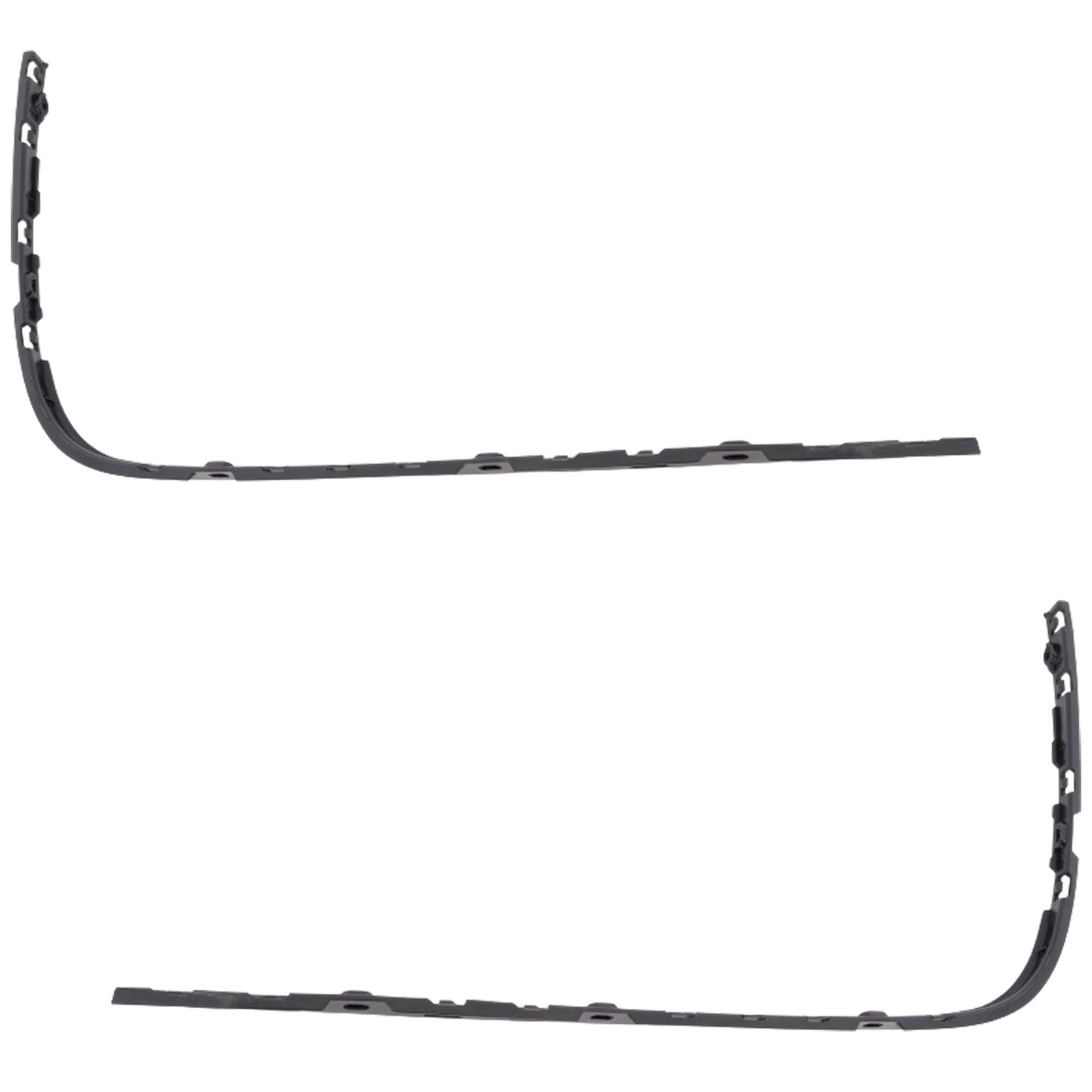 Rear, Driver and Passenger Side Bumper Brackets, Side Bracket