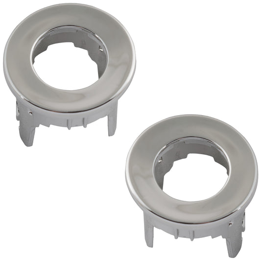Rear, Driver and Passenger Side, Inner Bumper Brackets