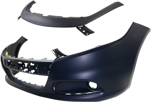Front, Upper Primed Bumper Cover