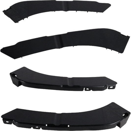 Front, Driver and Passenger Side, Upper Bumper Brackets, Upper Support