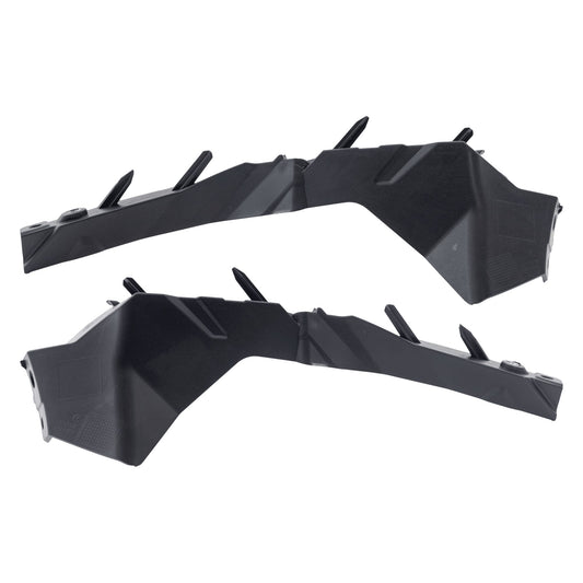 Front, Driver and Passenger Side Bumper Brackets, For Models with Hood Scoop and Wide Body Option