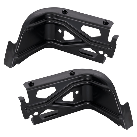 Front, Driver and Passenger Side Bumper Brackets, Extension Bracket