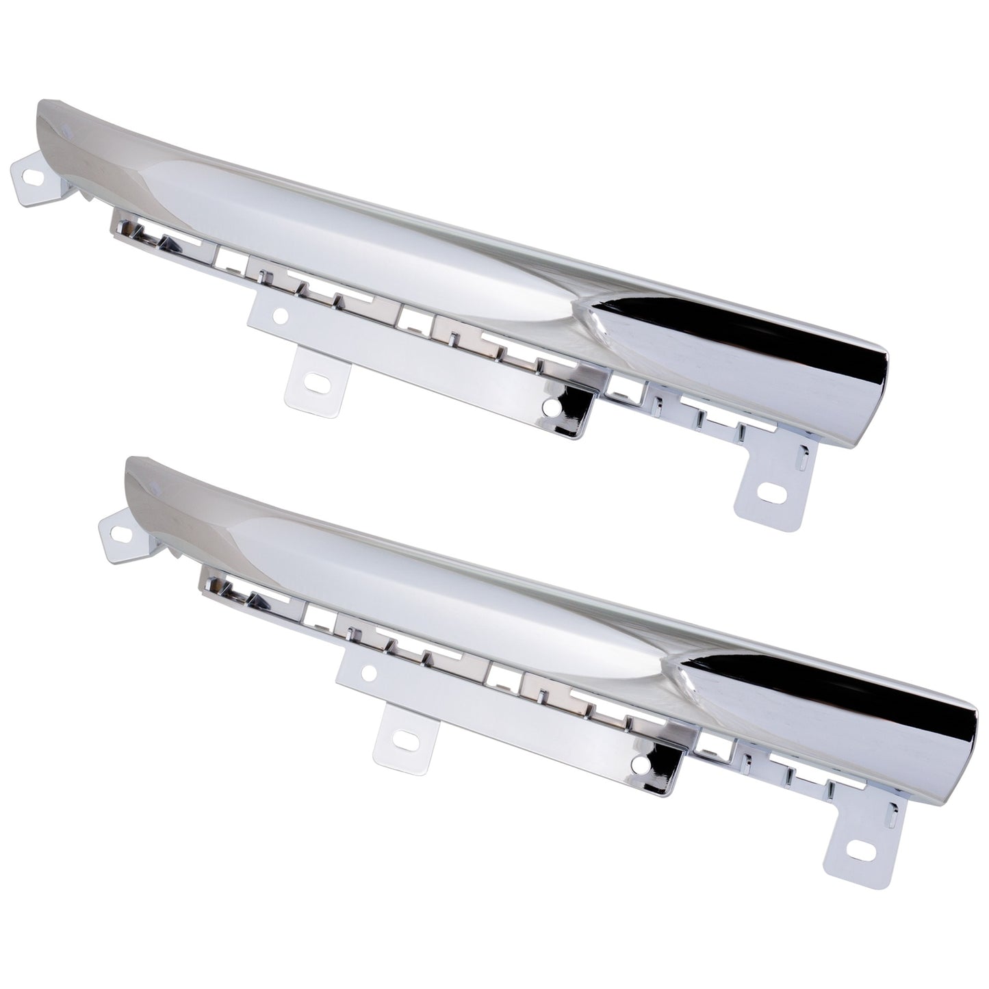 Driver and Passenger Side, Lower Grille Trim, Chrome