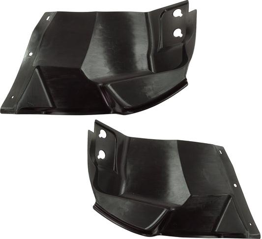 Front, Driver and Passenger Side, Front Section, Fender Liner