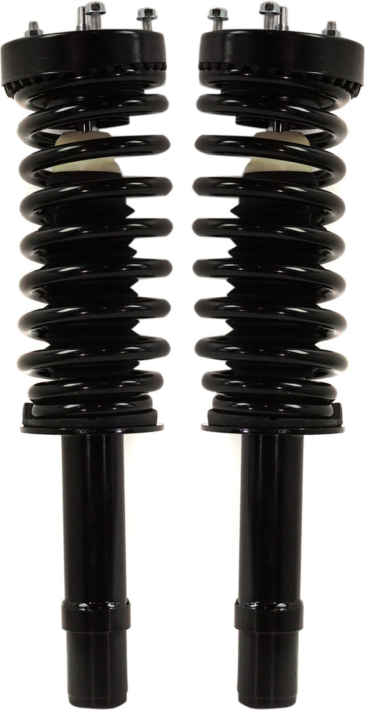 Front, Driver and Passenger Side Fully Loaded Strut, AWD