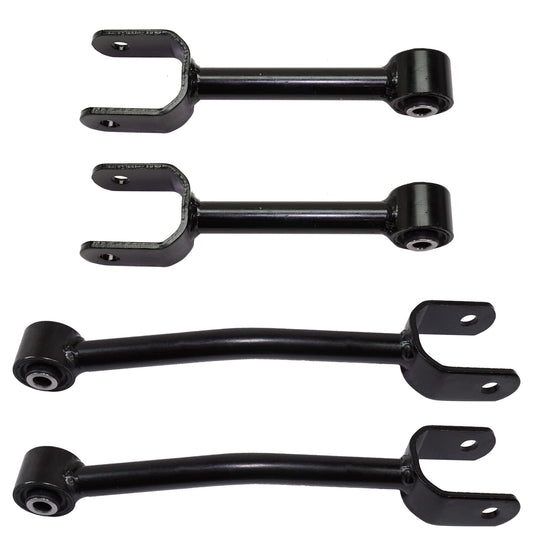 Rear, Driver or Passenger Side, Upper and Lower Control Arm