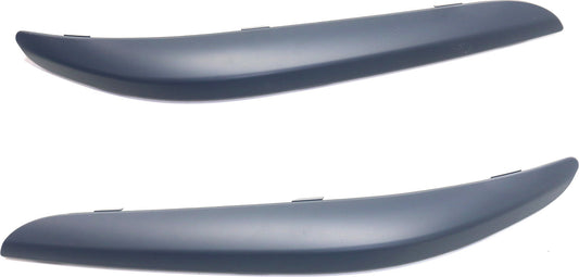 Накладки на бампер спереди, со стороны водителя и пассажира, грунтованные