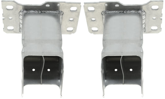 Front, Driver and Passenger Side Bumper Brackets, Impact Bar
