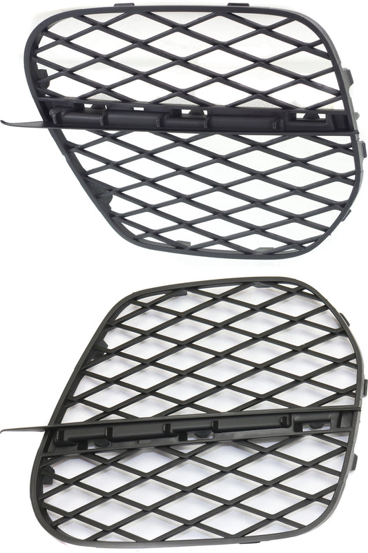 Front, Driver and Passenger Side, Outer Bumper Grilles, Primed