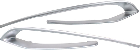 Driver and Passenger Side Grille Trim, Chrome, For Models With Modern Line