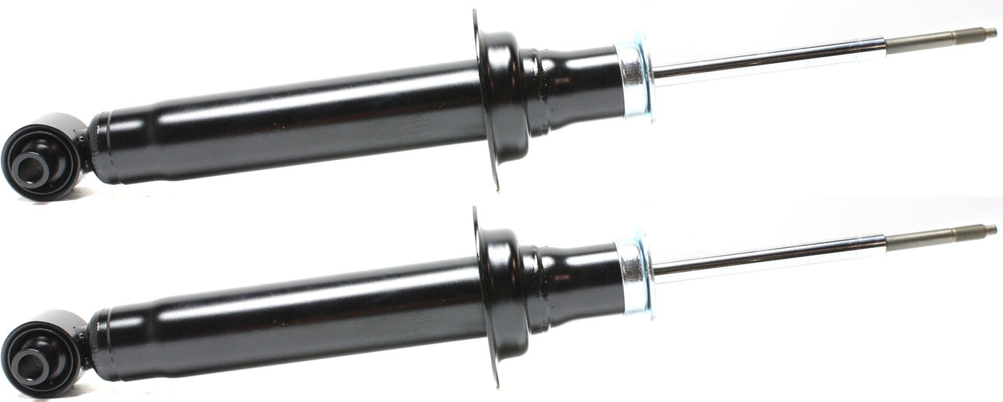 Bare Strut - Rear, Driver and Passenger Side, RWD, mfrbodycodename : E38, Except M-Technik Suspension, Level Control / Electronic Damper Control