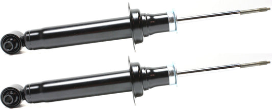 Bare Strut - Rear, Driver and Passenger Side, RWD, mfrbodycodename : E38, Except M-Technik Suspension, Level Control / Electronic Damper Control