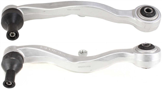 Front, Driver and Passenger Side, Lower, Rearward Control Arms