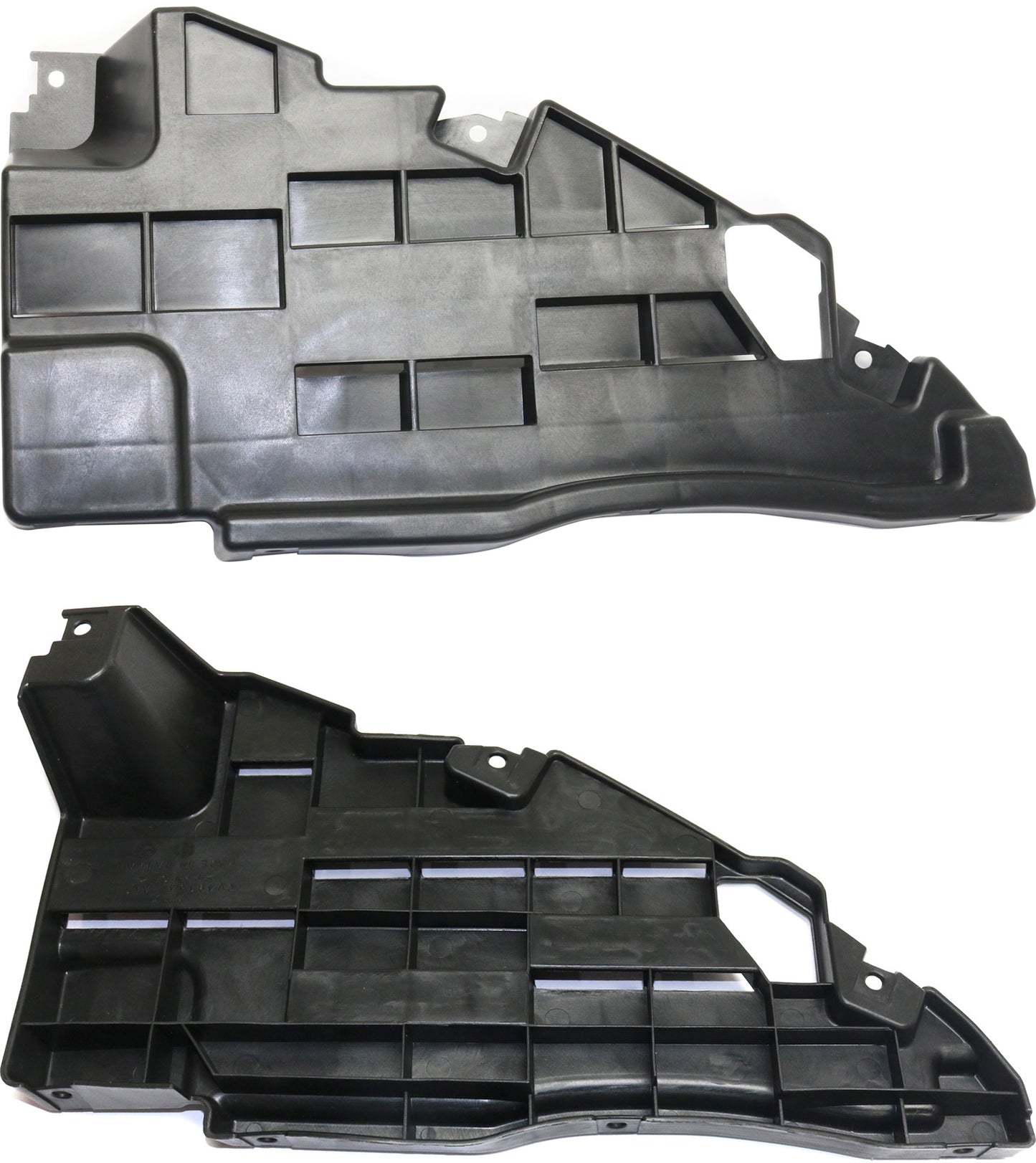 Front, Driver and Passenger Side Bumper Trims, Primed