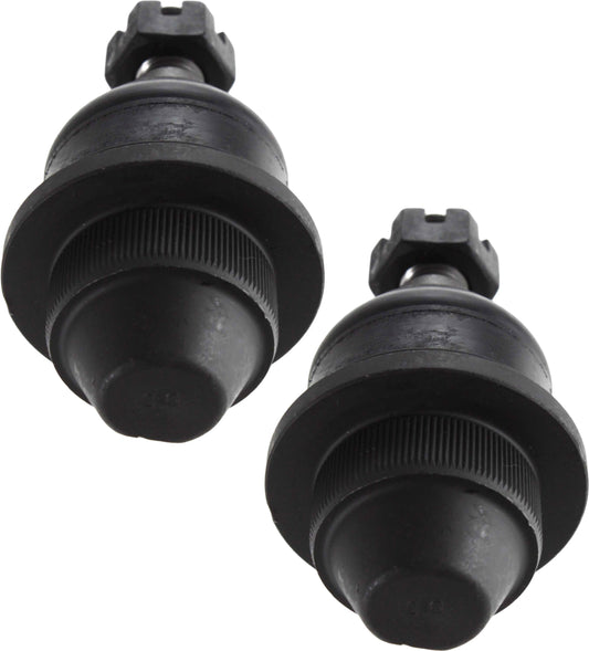 Передние, со стороны водителя и пассажира, нижние шаровые шарниры