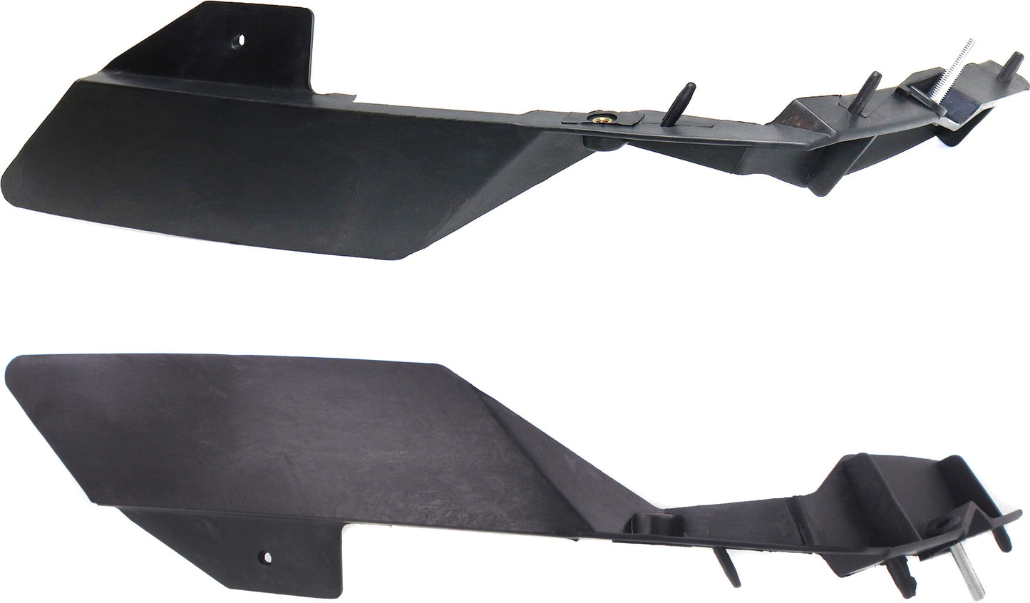 Front, Driver and Passenger Side, Inner Bumper Brackets, Cover Support