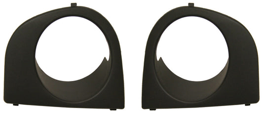 Front, Driver and Passenger Side Fog Light Trims, Primed